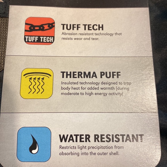 Dri-Duck XLarge Brown Water Resistant Therma Puff Coat New Softshell Jacket - Picture 12 of 16